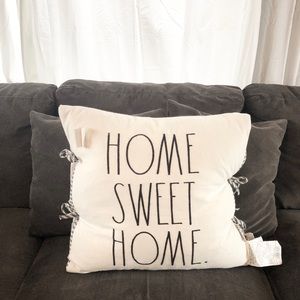 Rae Dunn HOME SWEET HOME Pillow